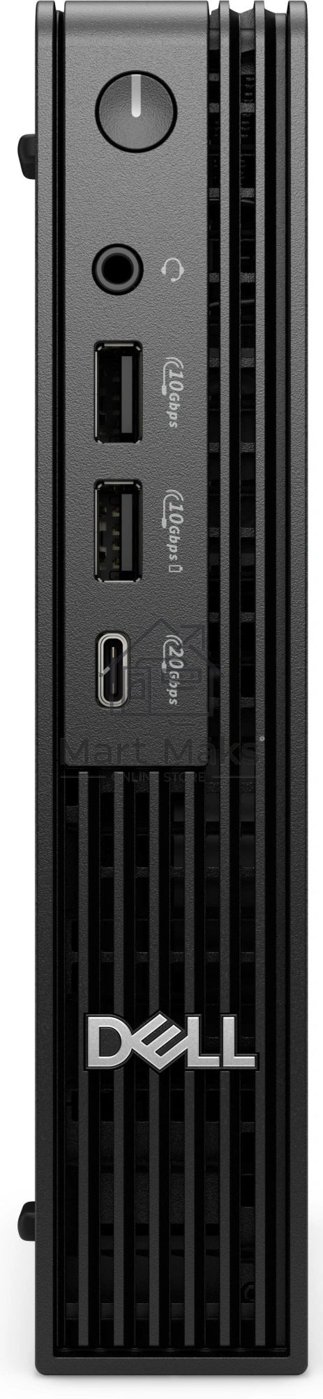 Неттоп Dell Pro Plus Micro Core Ultra 9 285 (2.5) 32Gb SSD1Tb Graphics Windows 11 Pro GbitEth WiFi BT 180W мышь клавиатура черный (DPMPLUS-9311)