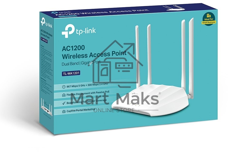 Беспроводная точка доступа TP-Link TL-WA1201 AC1200