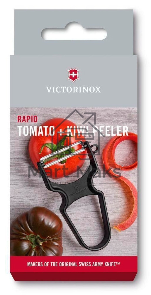 Овощечистка для овощей и фруктов Victorinox Rex черный (6.0933.3)