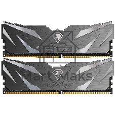 Оперативная память NETAC, DDR4, 16GB (2x8GB), 3600MHz, CL18, DIMM, с радиатором, черный
