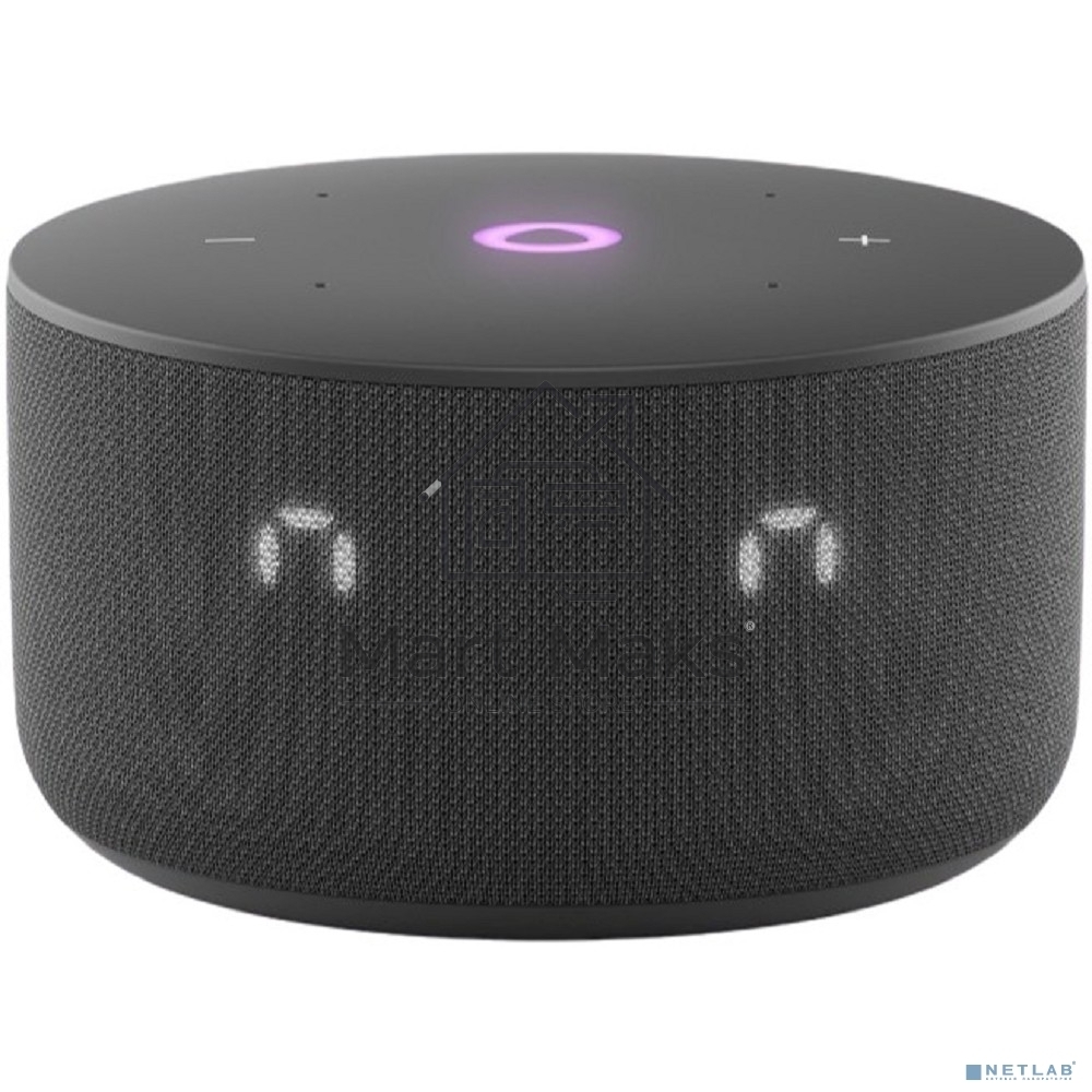 Умная колонка Yandex Станция Мини 3 Алиса черный 12W 1.0 BT/Wi-Fi