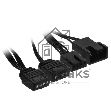 Вентилятор для корпуса ARCTIC P14 PWM PST A-RGb 0dB черный - retail (ACFAN00239A)