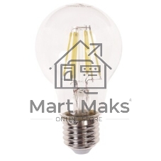 Лампа светодиодная Filament Smartbuy-A60-8W/3000/E27