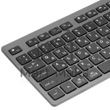 Клавиатура проводная A4Tech Fstyler FX50, USB, серый