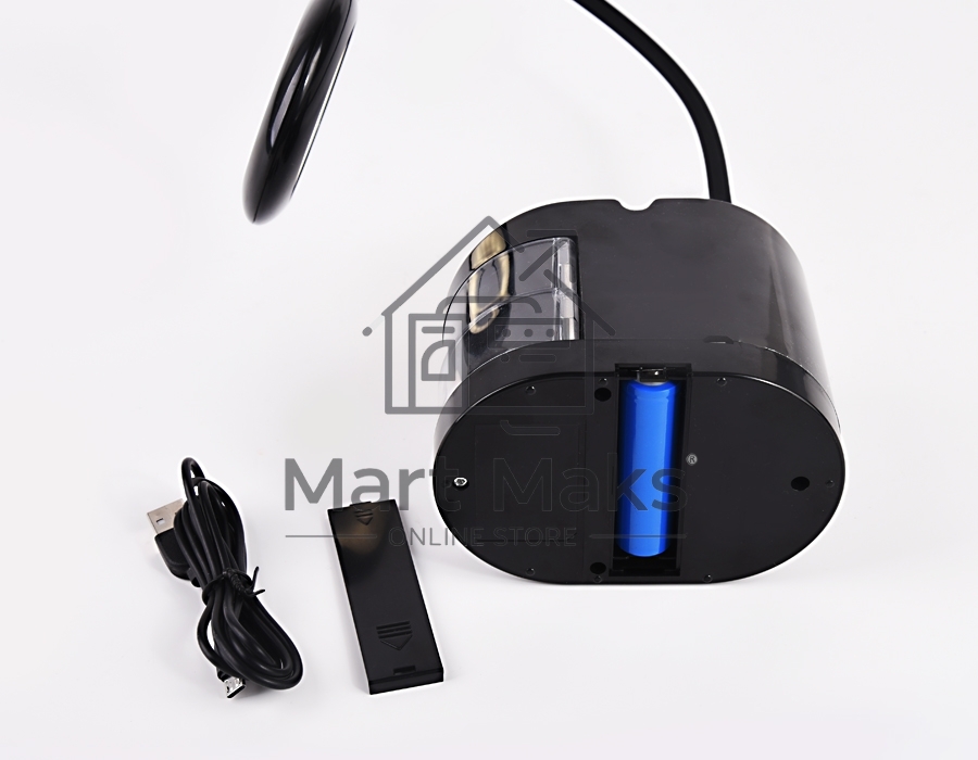 Настольная светодиодная лампа Ambrella light DE562 BK черный LED 4200K 4W