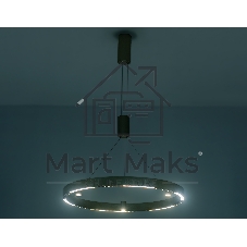 Подвесной светодиодный светильник Ambrella light FL5846/1+3 GD золото 40W 3000K/4200K/6400K D600*1200 (без ПДУ)