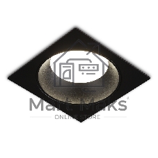 Светильник Ambrella light TN52339 SBK черный песок GX53 max 12W 115*115*25