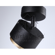 Светильник Ambrella light TN71282  BK/GD черный/золото GX53 max 12W D95*137