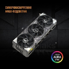 Видеокарта ASUS TUF Gaming GeForce RTX 5080 OC Edition, 16 GB GDDR7, 256 bit, 3xDisplayPort, 2xHDMI, GPU 2730 MHz