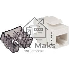 Модуль Hyperline LAN-OK45U6/180N-WH информ. KeystoneRJ45 кат.6 UTP белый