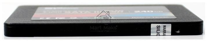 Накопитель SSD Silicon Power Slim S55, 120GB, SATA III, 2.5