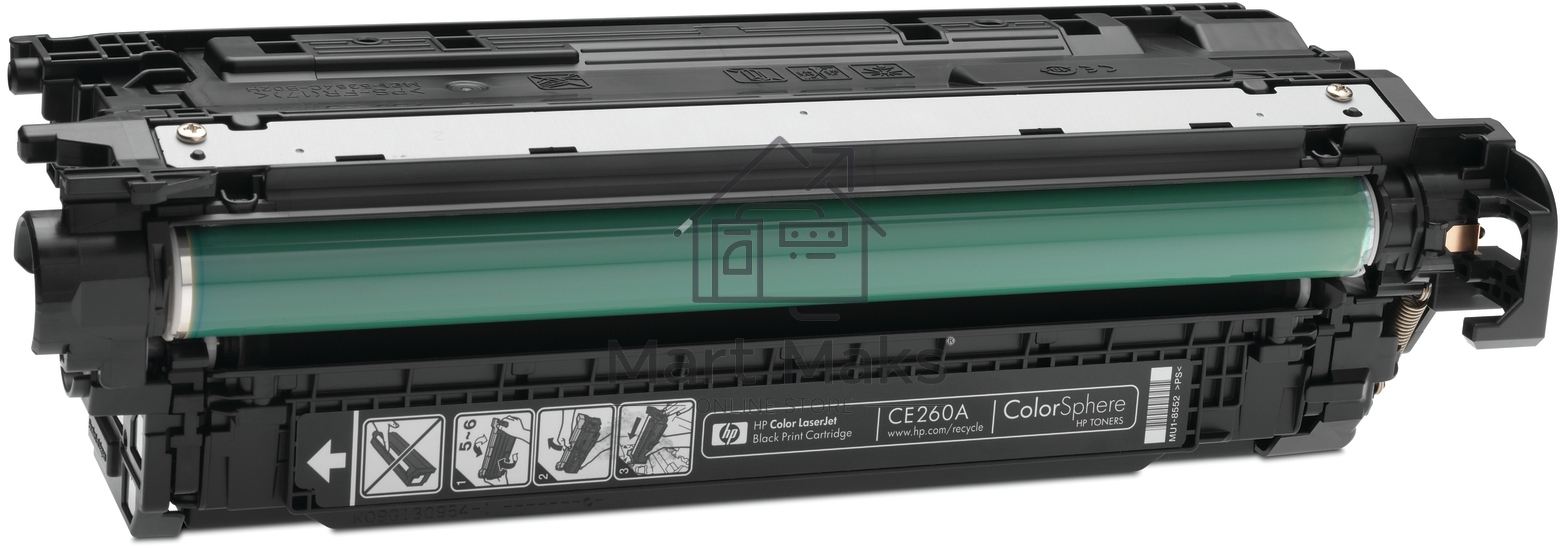 Картридж лазерный HP CE260A черный CLJ CP4025/CP4525 (8500стр.)