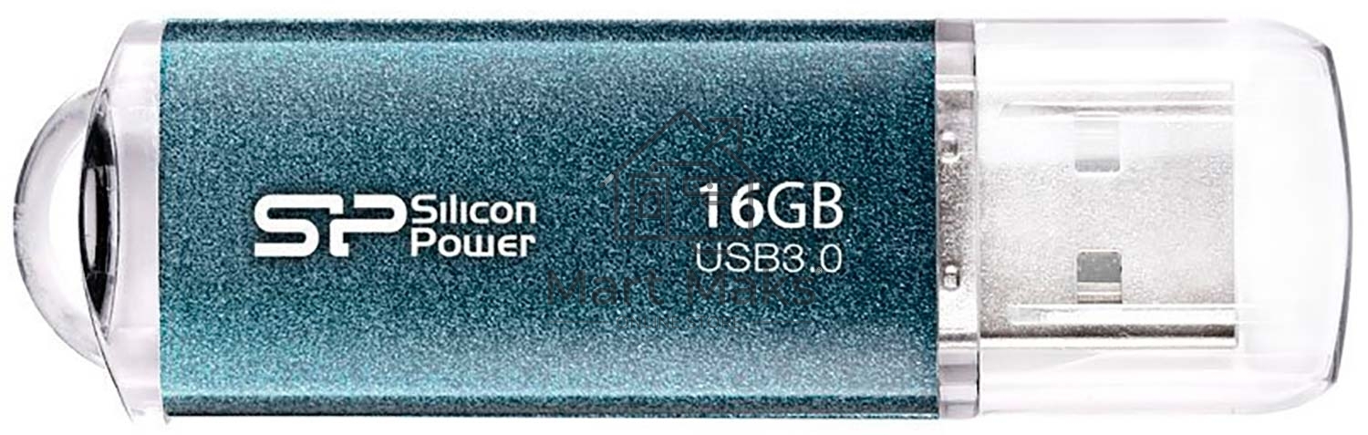 Флешка USB R/W R/W Silicon Power 16Gb Marvel M01 SP016GBUF3M01V1B USB3.0 синий