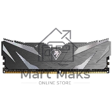 Оперативная память NETAC, DDR4, 16GB (2x8GB), 3600MHz, CL18, DIMM, с радиатором, черный