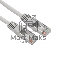 Патч-корд F/UTP Rexant cat.6, RJ45-RJ45, экранированный, 26AWG, LSZH, серый, 1.5 м