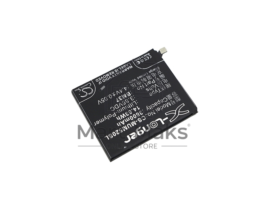 Аккумулятор CameronSinoCS-MUM520SL BM37 (Int.Version) для Xiaomi Mi 5s Plus3.85V / 3800mAh / 14.63Wh