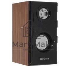 Акустическая система 2.0 ExeGate EX289694RUS Tango 316 (питание USB, 2х3Вт (6 Вт RMS), 80-20000Гц, дерево)