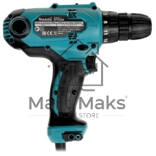 Дрель-шуруповерт Makita DF0300X1, 320Вт, 56 Нм, щеточный