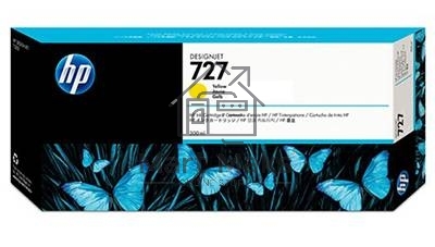 Картридж струйный HP 727 с желтыми чернилами для принтеров Designjet, 300 мл