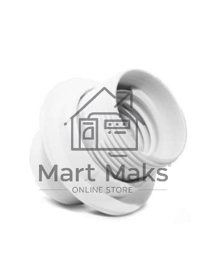 Патрон электрич. E27 с приж. кольцом пластик 4А 250В инд. упак. UNIVersal 7941418