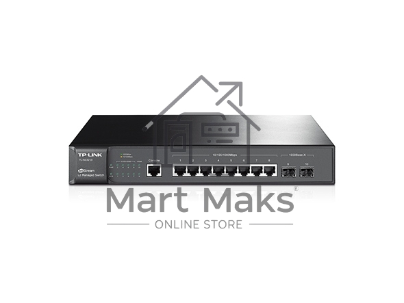Коммутатор TP-Link SMB TL-SG3210 JetStream 8-Port Gigabit L2 Lite Managed Switch with 2 SFP Slots