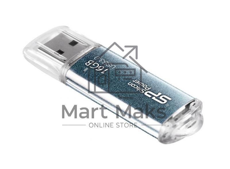 Флешка USB R/W R/W Silicon Power 16Gb Marvel M01 SP016GBUF3M01V1B USB3.0 синий
