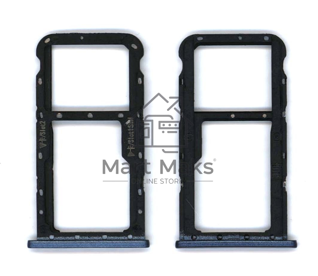 Лоток для SIM-карты Huawei Nova 2i синий