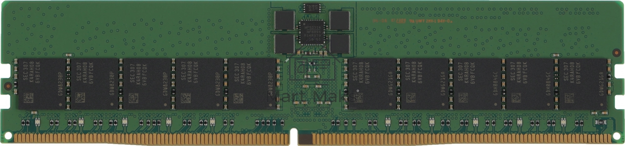 Оперативная память Samsung, DDR5, 32GB (1x32GB), 4800MHz, CL40, ECC, RDIMM, OEM