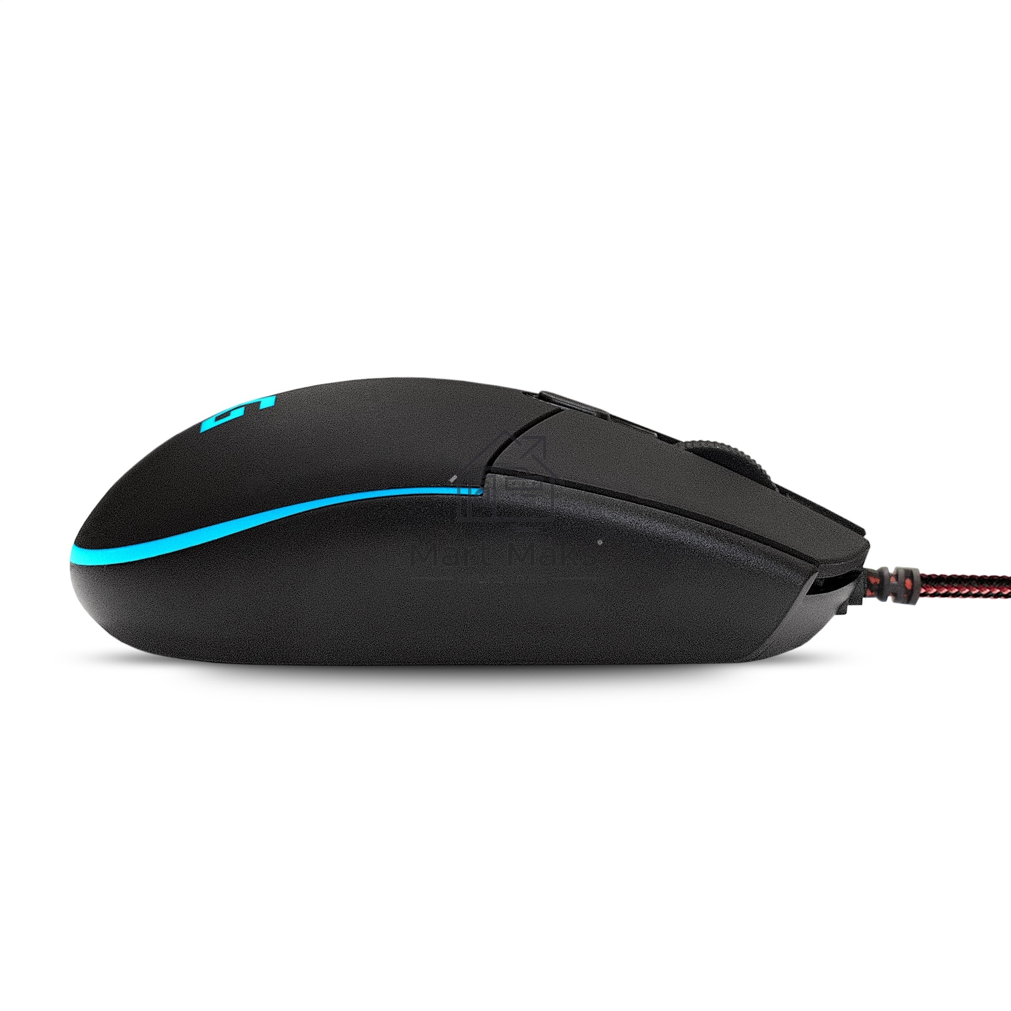 Мышь проводная ExeGate SL-9066 черный, 2400 dpi, USB, кнопки - 6