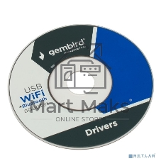 Сетевой адаптер WiFi+Bluetooth Gembird WNP-UA-020 двухдиапазонный с антеннами, 1300 Мбит, USB, 802.11b/a/g/n/ac