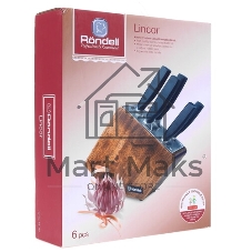 Набор ножей 6 предм. Rondell Lincor RD-482
