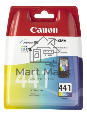 Картридж струйный Canon CL-441 (5221B001) многоцветный для Canon MG2140/3140