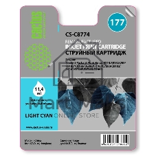 Картридж струйный Cactus CS-C8774 светло-голубой для №177 HP PhotoSmart 3213/3313/8253/C5183/C6183 (