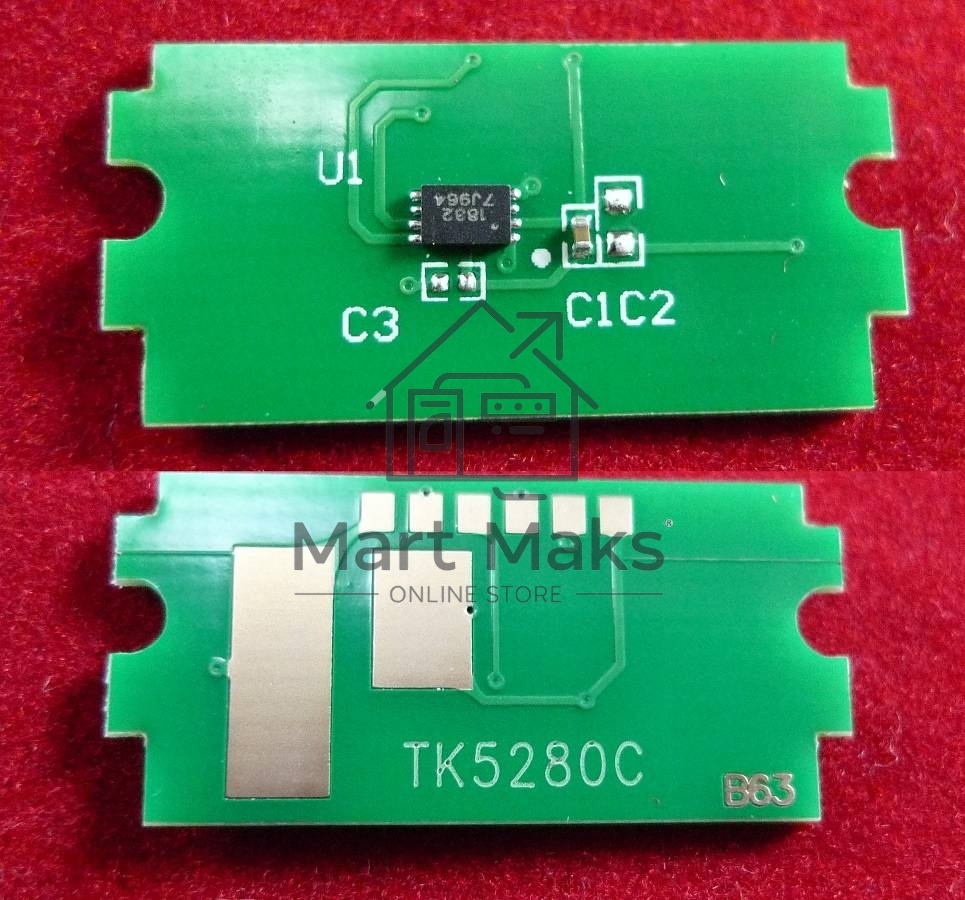 Чип ELP для Kyocera Ecosys P6235cdn/M6235cidn/M6635cidn (TK-5280C) Cyan 11K
