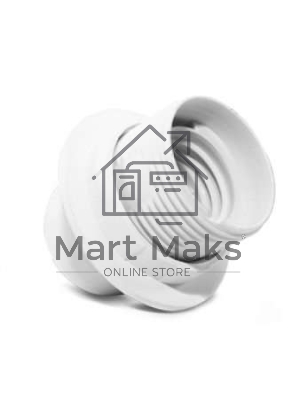 Патрон электрич. E27 с приж. кольцом пластик 4А 250В с этикеткой UNIVersal 5560711