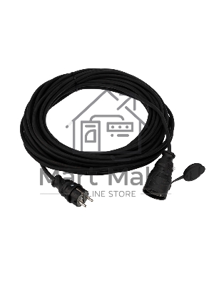 Удлинитель-шнур Rexant КГ 3х1.5, 20 м, морозостойкий, с/з, 16 А, 3500 Вт, IP44 (Сделано в России)