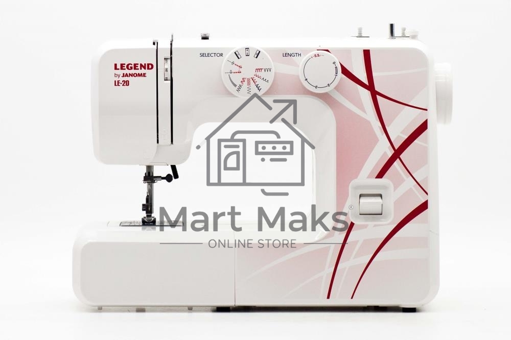 Швейная машина Janome Legend LE20 белый/рисунок