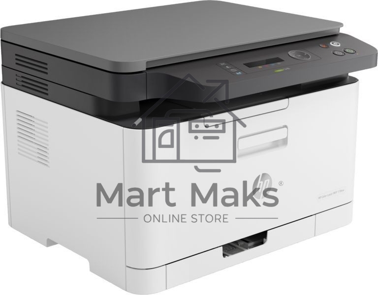 МФУ лазерное HP Color 178nw (4ZB96A), A4, цветной, печ. до 18 стр/мин. (ч/б) до 4 стр/мин. (цвет), 600 x 600 dpi, USB, RJ-45, Wi-Fi, Air Print, Mopria МФУ лазерное HP Color 178nw (4ZB96A), A4, цветной, печ. до 18 стр/мин. (ч/б) до 4 стр/мин. (цвет), 600 x 600 dpi, USB, RJ-45, Wi-Fi, Air Print, Mopria