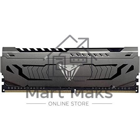 Оперативная память Patriot Viper Steel, DDR4, 8GB (1x8GB), 3600MHz, CL18, DIMM, с радиатором, черный