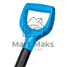 Лопата совковая углубленная Palisad LUXE 230х285х1310 мм, деревянный черенок, с рукояткой