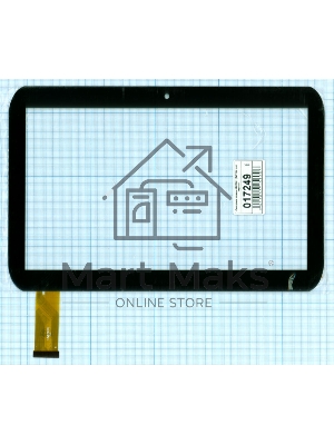 Сенсорное стекло (тачскрин) HN9001-CYHX9001-2 FHX (217*144мм), черное