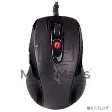 Мышь проводная A4Tech X-710MK черный, 2000 dpi, USB, кнопки - 7