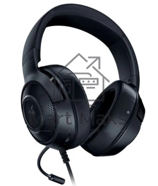 Наушники с микрофоном Razer Kraken X Essential черный 1.3м мониторные оголовье (RZ04-02950100-R3C1)