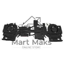 Система охлаждения для ноутбука Dell G15 5510 VER-2 (5YW78)