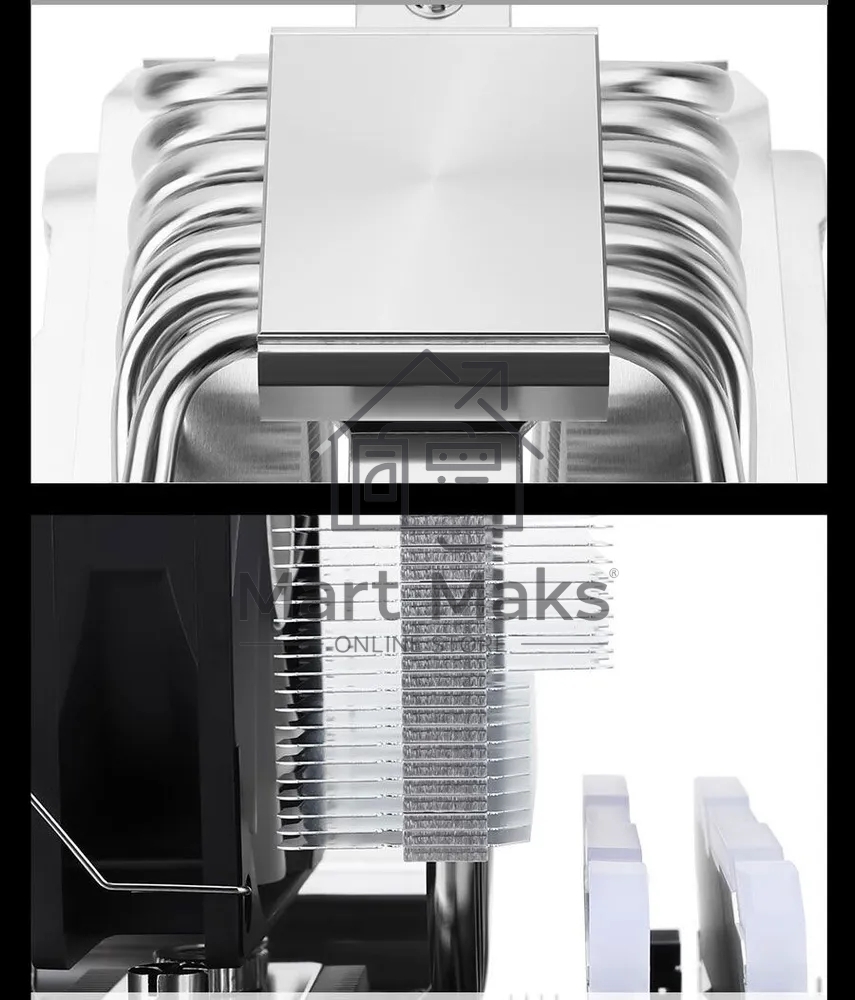 Кулер Thermalright Phantom Spirit 120 SE ARGB Soc-AM5/AM4/1151/1200/1700 черный 4-pin 25.6dB Al+Cu 765gr Ret (PS120-SE-ARGB)