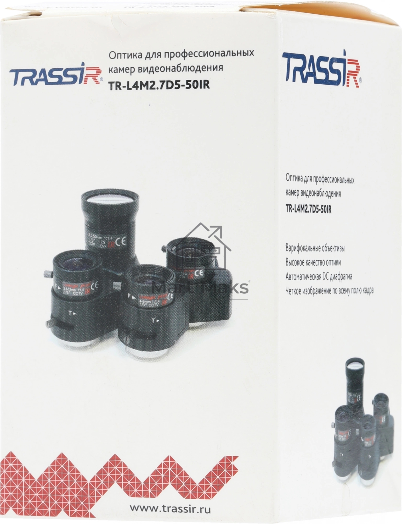 Объектив Trassir TR-L4M2.7D5-50IR