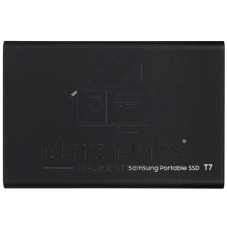 Внешний SSD Samsung T7, 2TB, USB 3.2 Gen 2 Type-C, R/W 1050/1000, титан