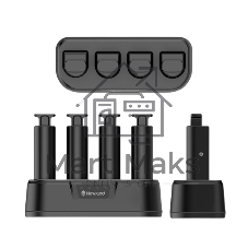 Зарядное устройство для аккумуляторов/4-slot battery charger for HR2000-BT/HR3000-BT(CLP998), incl. adapter (EU)