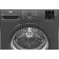 Сушильная машина Beko BM3T37220A черный, 7 кг, сушка - тепловой насос, программ - 15, 59.8 x 84.6 x 54.5 см