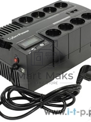 Источник бесперебойного питания CyberPower BR700ELCD 700VA/420W USB/RJ11/45 (4+4 EURO)